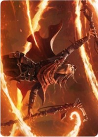 Magmatic Channeler Art Card [Zendikar Rising Art Series] | Odin's Place