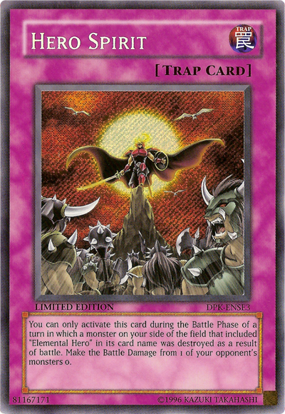 Hero Spirit [DPK-ENSE3] Super Rare | Odin's Place