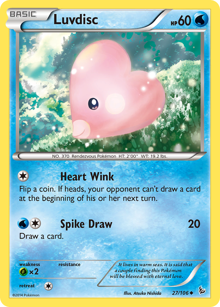 Luvdisc (27/106) [XY: Flashfire] | Odin's Place