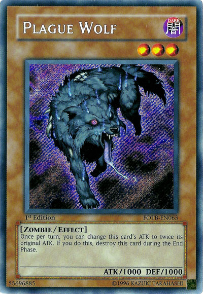 Plague Wolf [FOTB-EN065] Secret Rare | Odin's Place