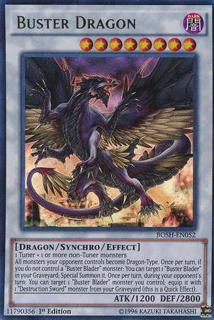 Buster Dragon [BOSH-EN052] Ultra Rare | Odin's Place