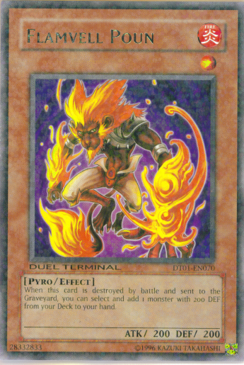 Flamvell Poun [DT01-EN070] Rare | Odin's Place