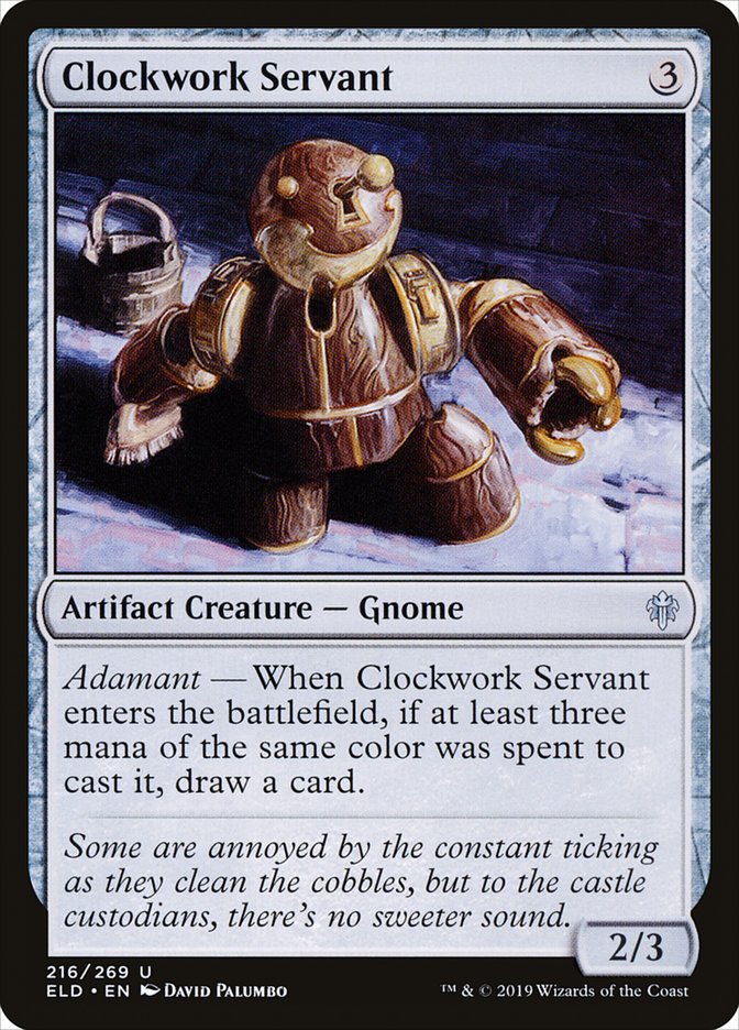 Clockwork Servant [Throne of Eldraine] | Odin's Place