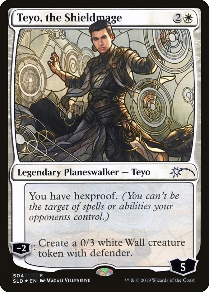 Teyo, the Shieldmage (Stained Glass) [Secret Lair Drop Promos] | Odin's Place