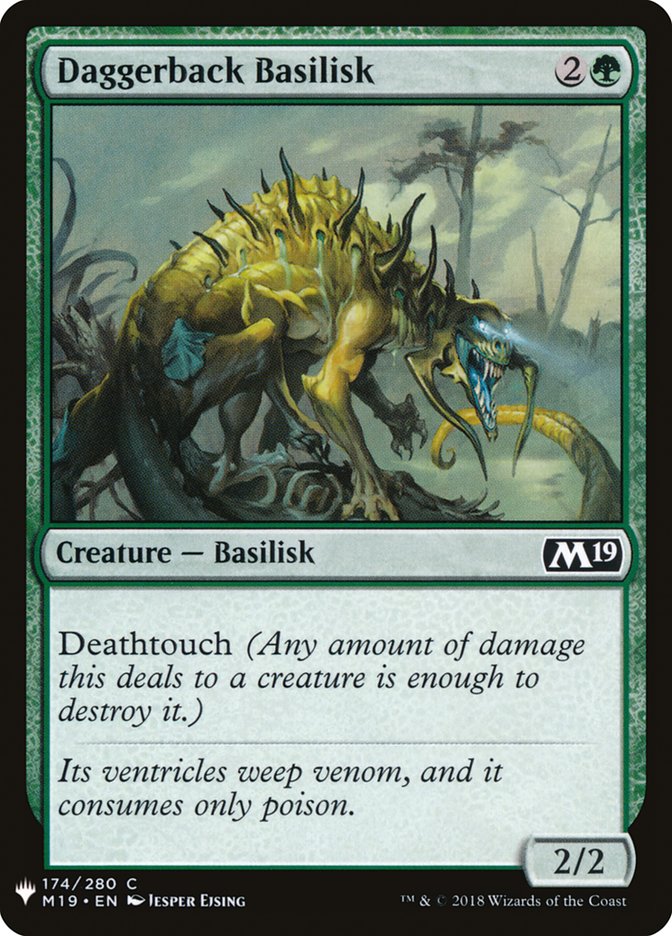 Daggerback Basilisk [Mystery Booster] | Odin's Place