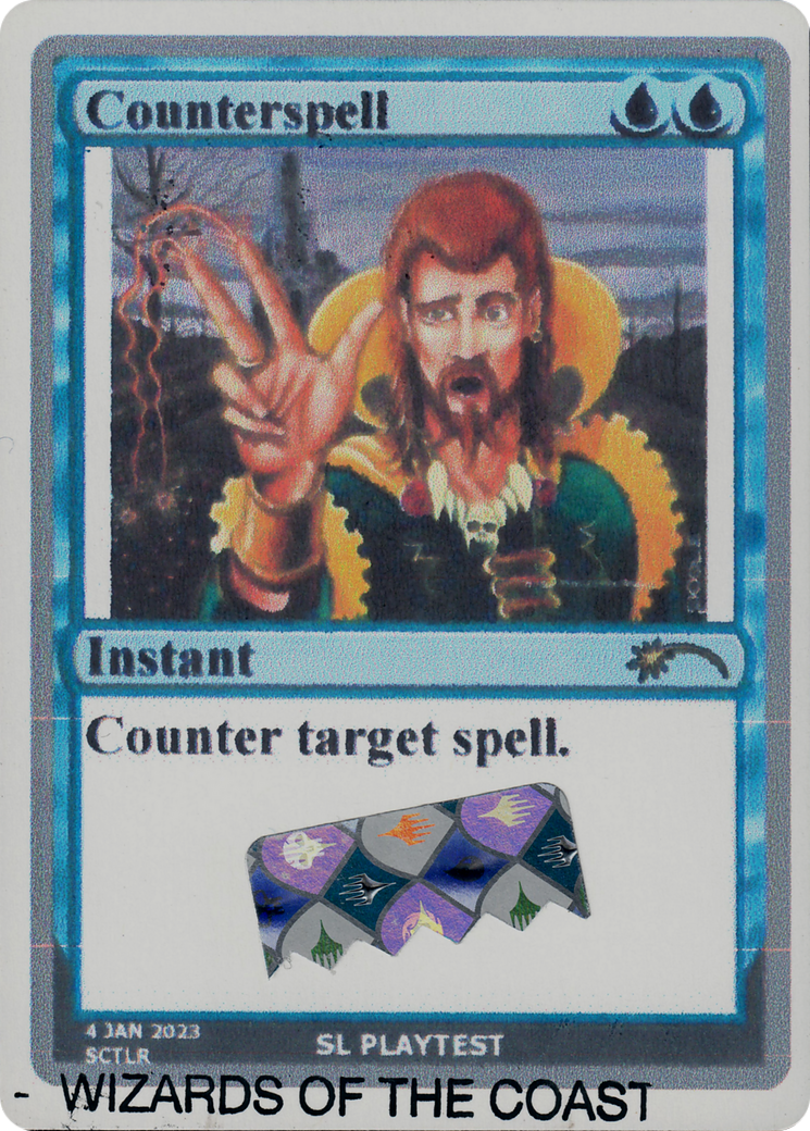 Counterspell (SL PLAYTEST) [Secret Lair Drop Series] | Odin's Place