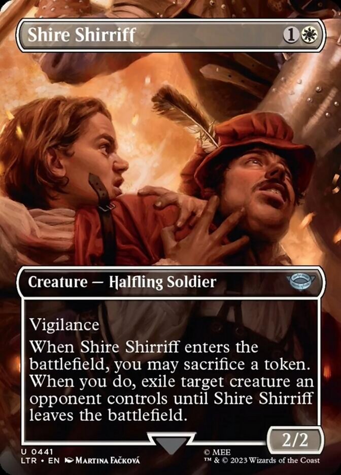 Shire Shirriff (Borderless Alternate Art) [The Lord of the Rings: Tales of Middle-Earth] | Odin's Place