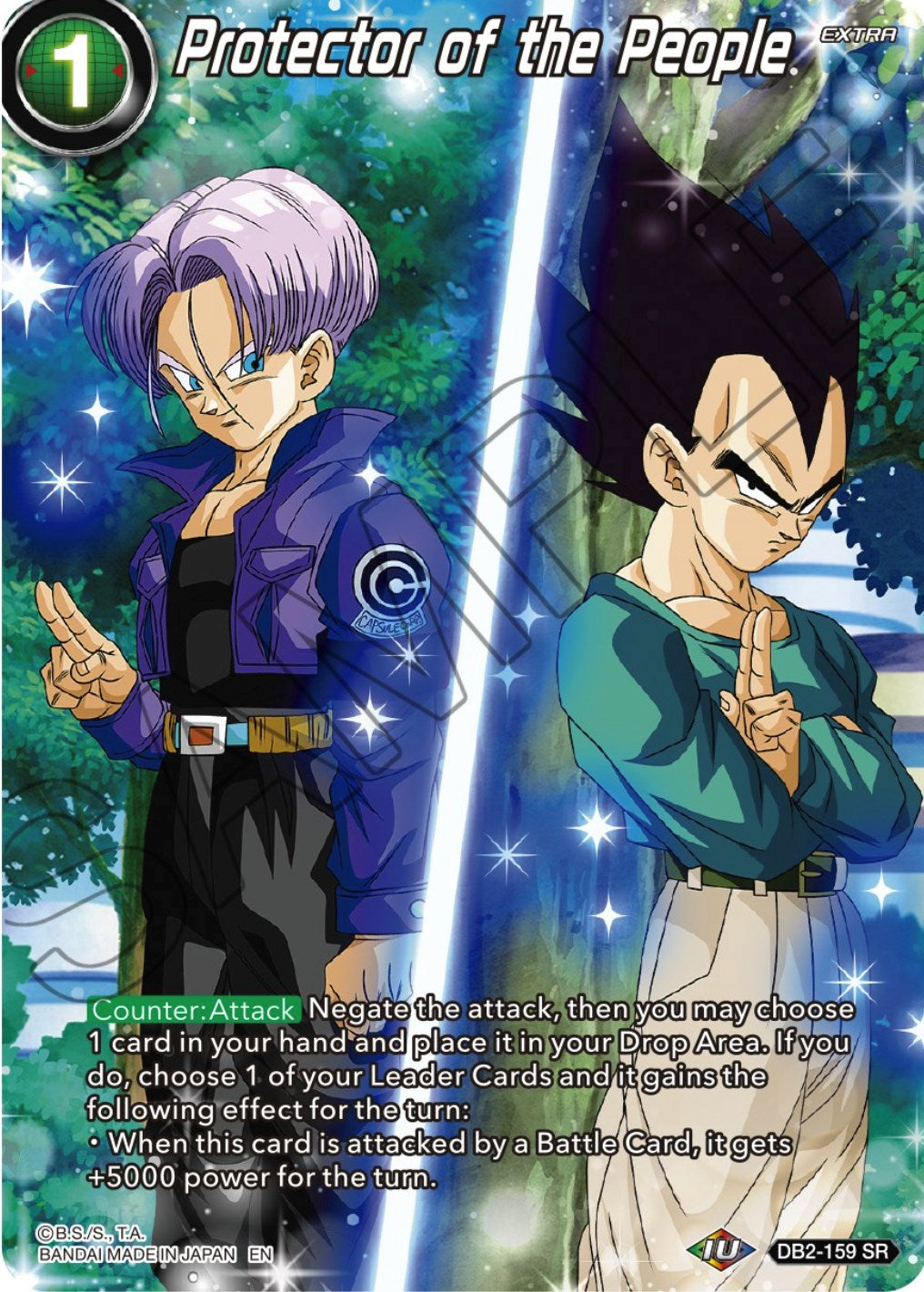 Protector of the People (DB2-159) [Theme Selection: History of Vegeta] | Odin's Place