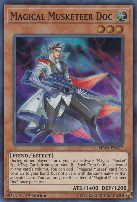 Magical Musketeer Doc [SPWA-EN017] Super Rare | Odin's Place