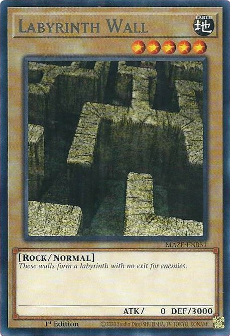 Labyrinth Wall [MAZE-EN031] Rare | Odin's Place