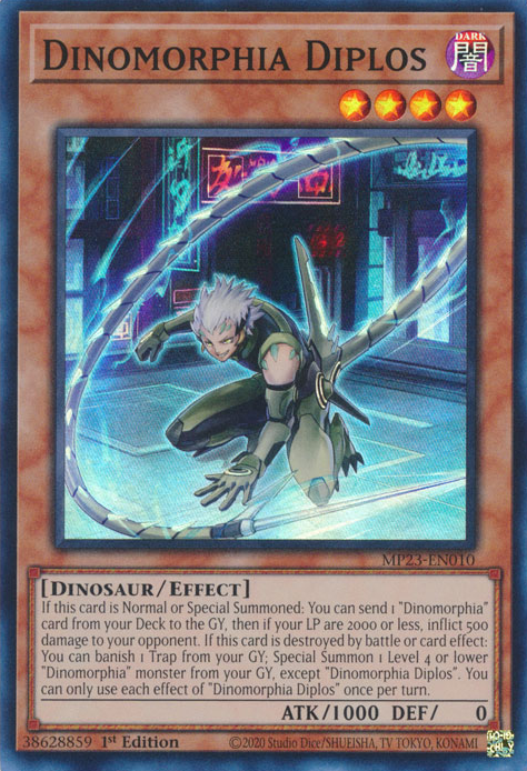 Dinomorphia Diplos [MP23-EN010] Super Rare | Odin's Place