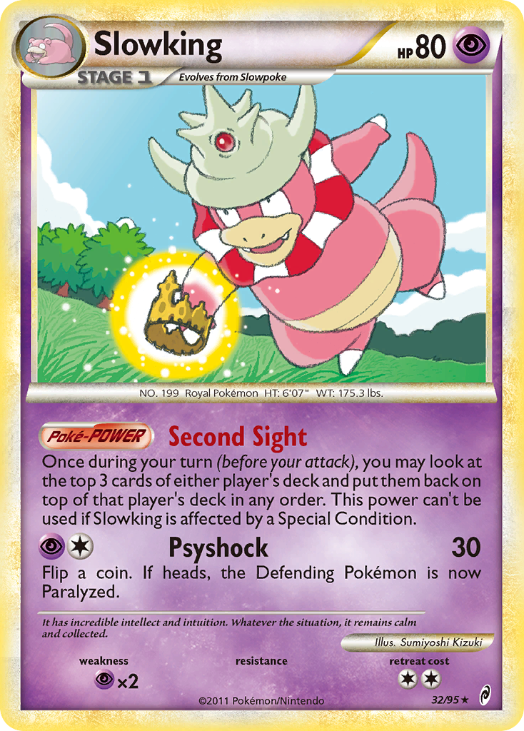 Slowking (32/95) [HeartGold & SoulSilver: Call of Legends] | Odin's Place