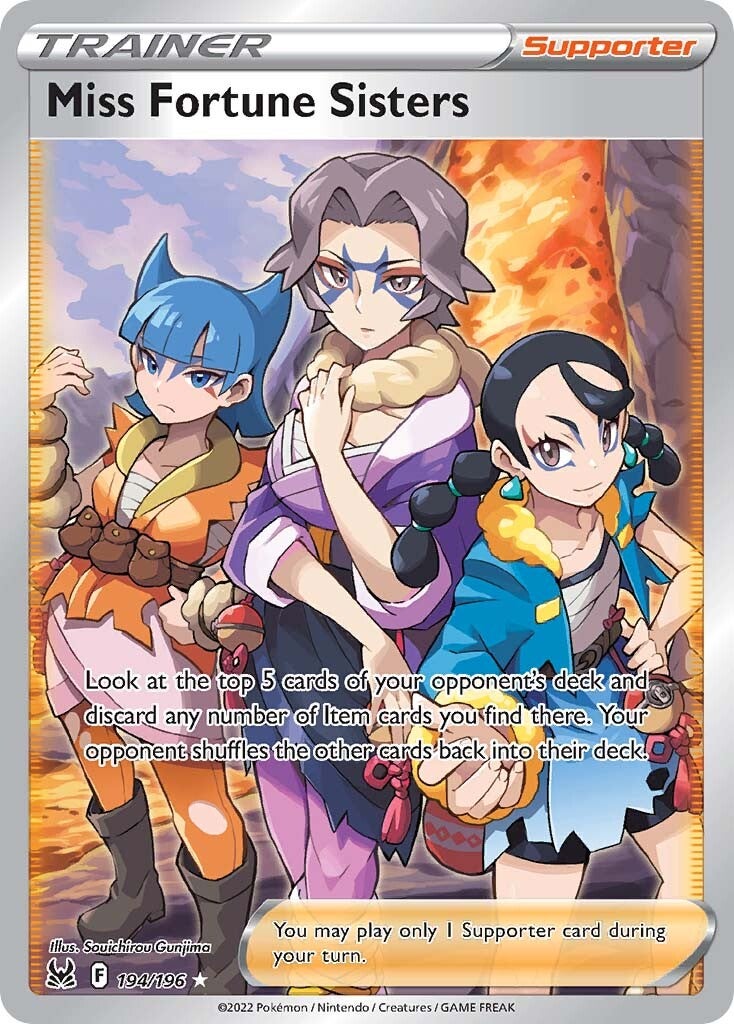 Miss Fortune Sisters (194/196) [Sword & Shield: Lost Origin] | Odin's Place