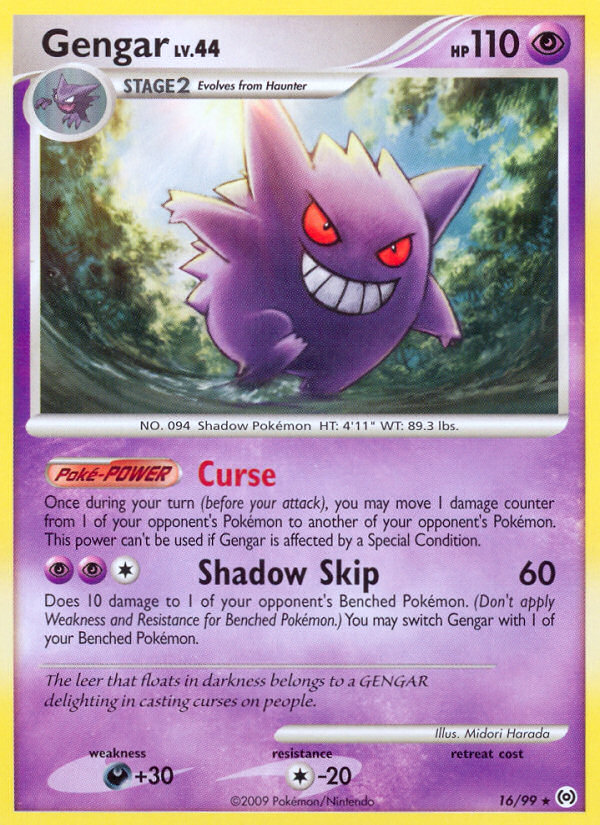 Gengar (16/99) [Platinum: Arceus] | Odin's Place
