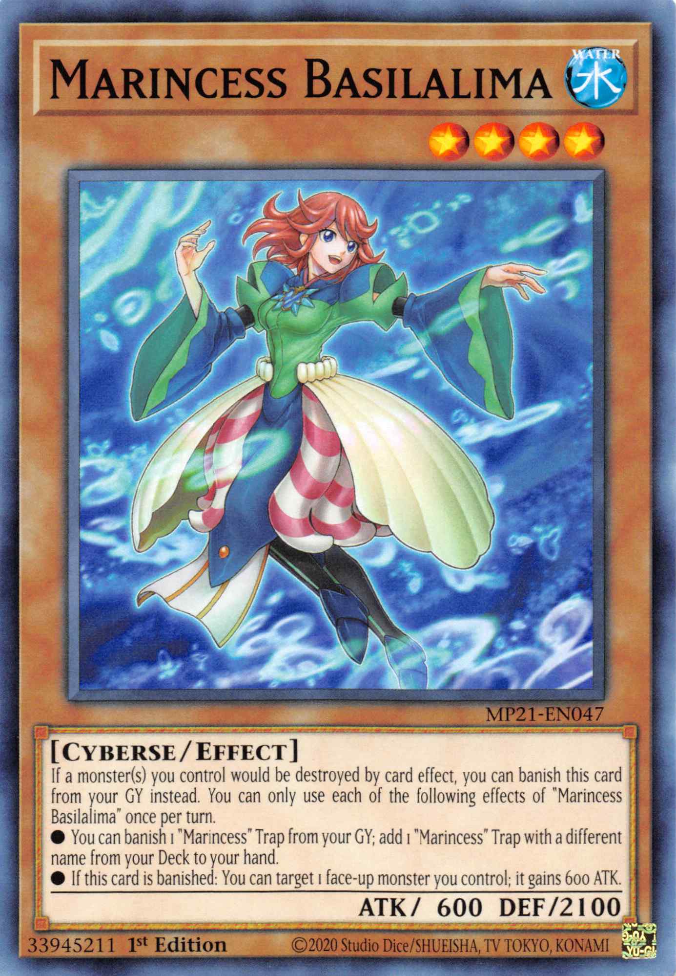 Marincess Basilalima [MP21-EN047] Common | Odin's Place