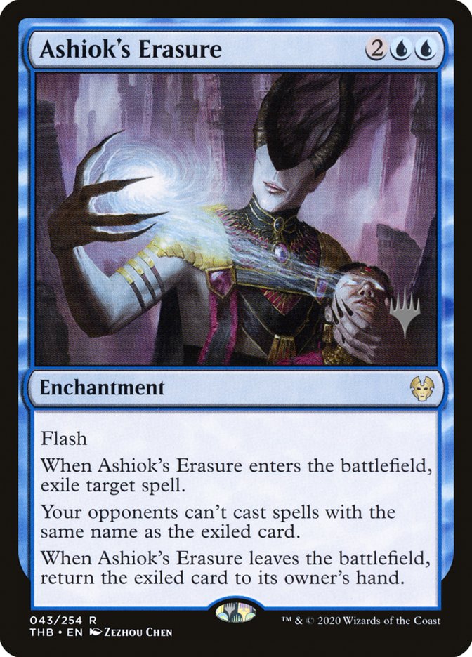 Ashiok's Erasure (Promo Pack) [Theros Beyond Death Promos] | Odin's Place