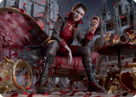 Anje, Maid of Dishonor Art Card [Innistrad: Crimson Vow Art Series] | Odin's Place