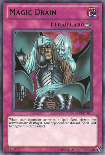 Magic Drain (Green) [DL13-EN020] Rare | Odin's Place