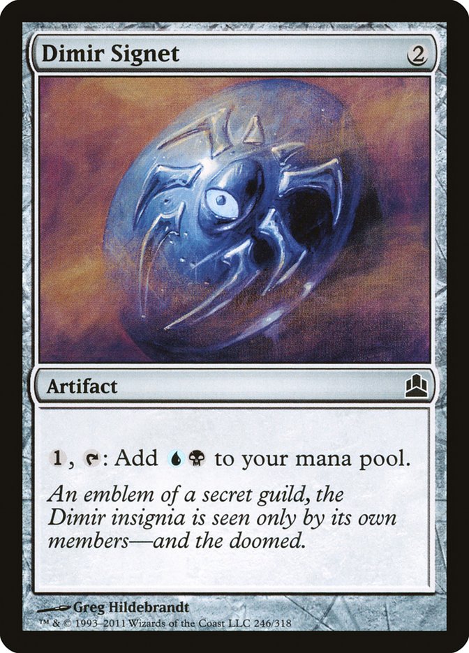 Dimir Signet (246) [Commander 2011] | Odin's Place