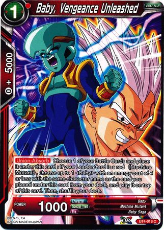 Baby, Vengeance Unleashed (BT4-018) [Colossal Warfare] | Odin's Place