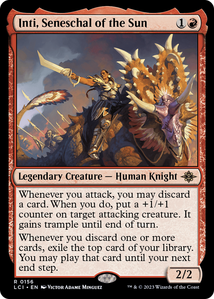 Inti, Seneschal of the Sun [The Lost Caverns of Ixalan] | Odin's Place