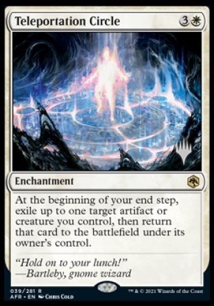 Teleportation Circle (Promo Pack) [Dungeons & Dragons: Adventures in the Forgotten Realms Promos] | Odin's Place