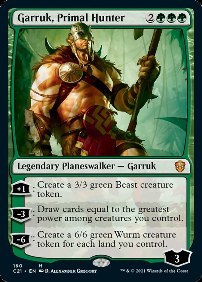 Garruk, Primal Hunter [Commander 2021] | Odin's Place