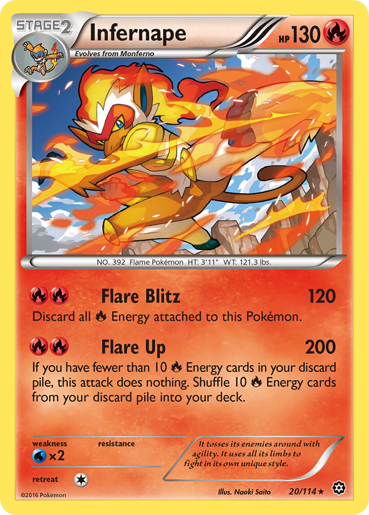 Infernape (20/114) [XY: Steam Siege] | Odin's Place
