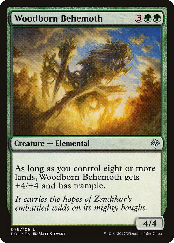 Woodborn Behemoth (79) [Archenemy: Nicol Bolas] | Odin's Place