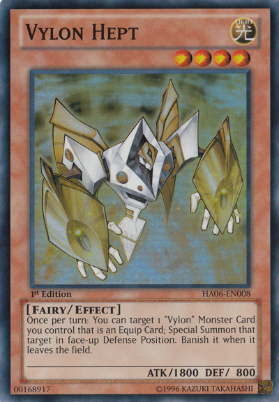 Vylon Hept [HA06-EN008] Super Rare | Odin's Place