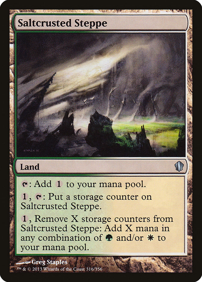 Saltcrusted Steppe (316) [Commander 2013] | Odin's Place
