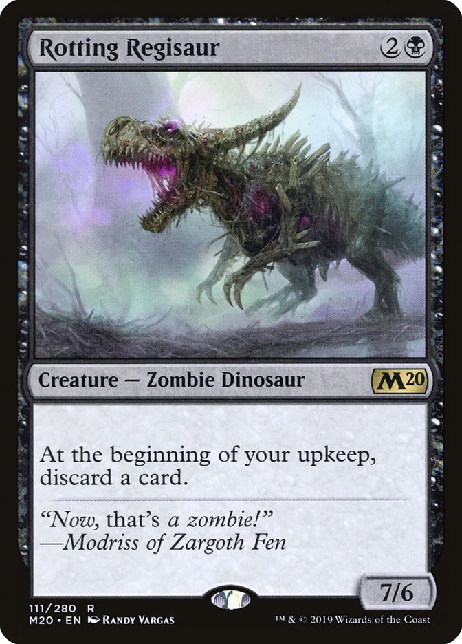 Rotting Regisaur [Core Set 2020] | Odin's Place