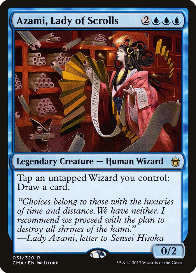 Azami, Lady of Scrolls (31) [Commander Anthology] | Odin's Place