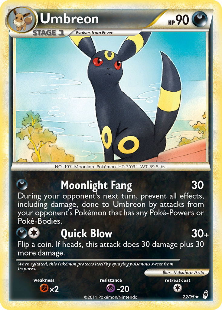 Umbreon (22/95) [HeartGold & SoulSilver: Call of Legends] | Odin's Place