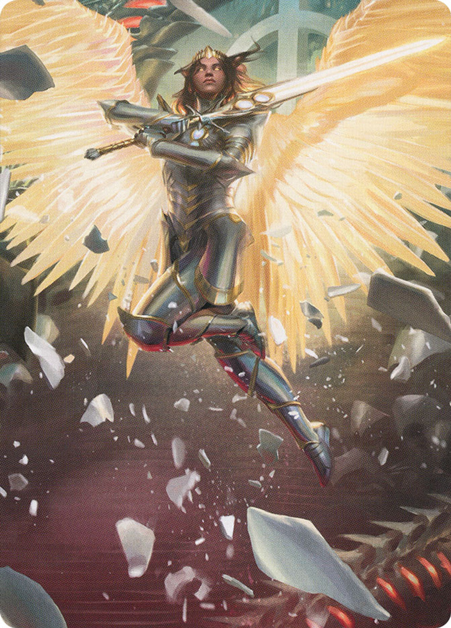 Archangel Elspeth Art Card [March of the Machine Art Series] | Odin's Place
