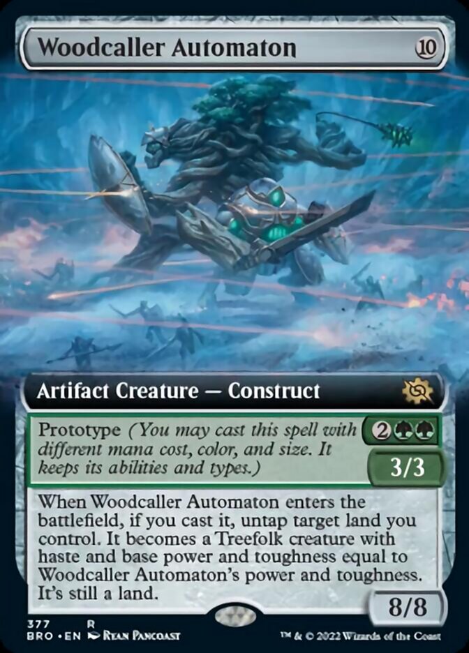 Woodcaller Automaton (Extended Art) [The Brothers' War] | Odin's Place