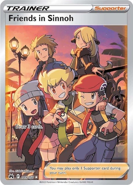 Friends in Sinnoh (149/159) (Full Art) [Sword & Shield: Crown Zenith] | Odin's Place