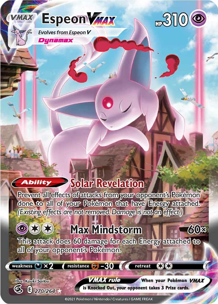 Espeon VMAX (270/264) [Sword & Shield: Fusion Strike] | Odin's Place