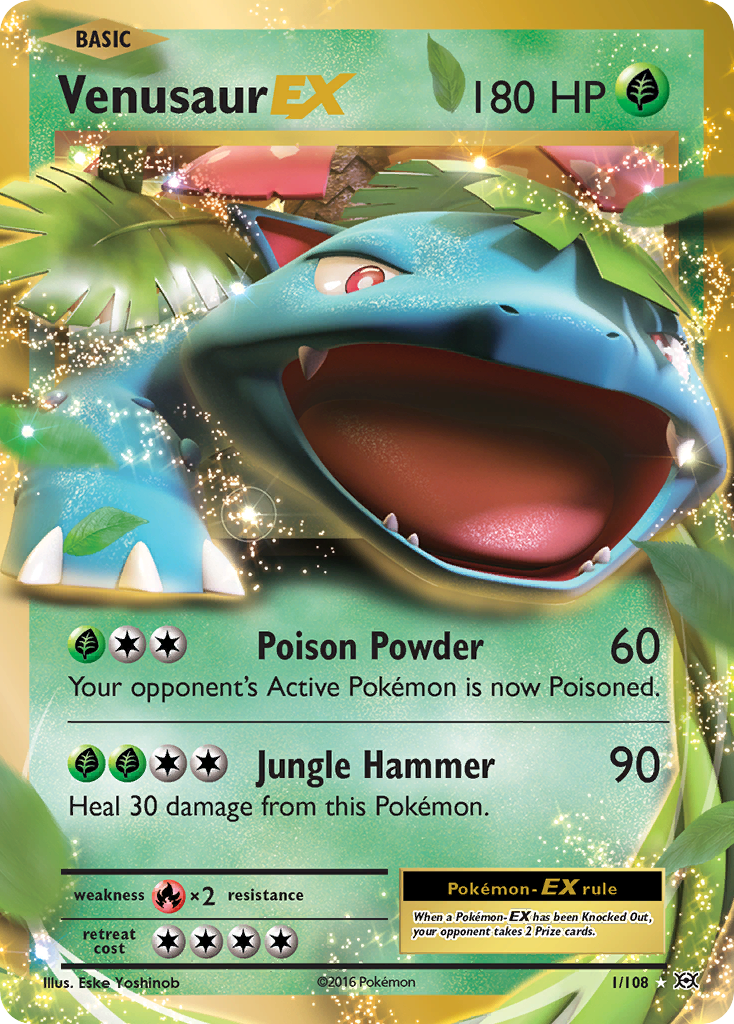 Venusaur EX (1/108) [XY: Evolutions] | Odin's Place