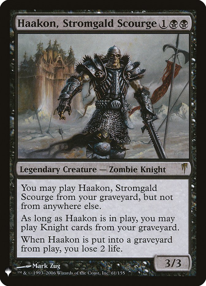 Haakon, Stromgald Scourge [Mystery Booster] | Odin's Place