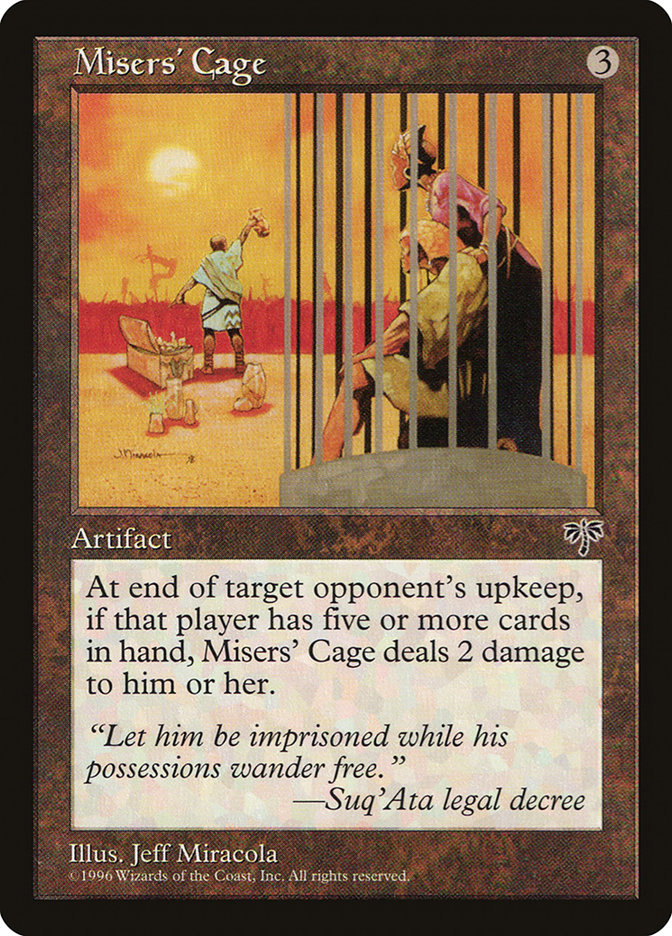 Misers' Cage (311) [Mirage] | Odin's Place