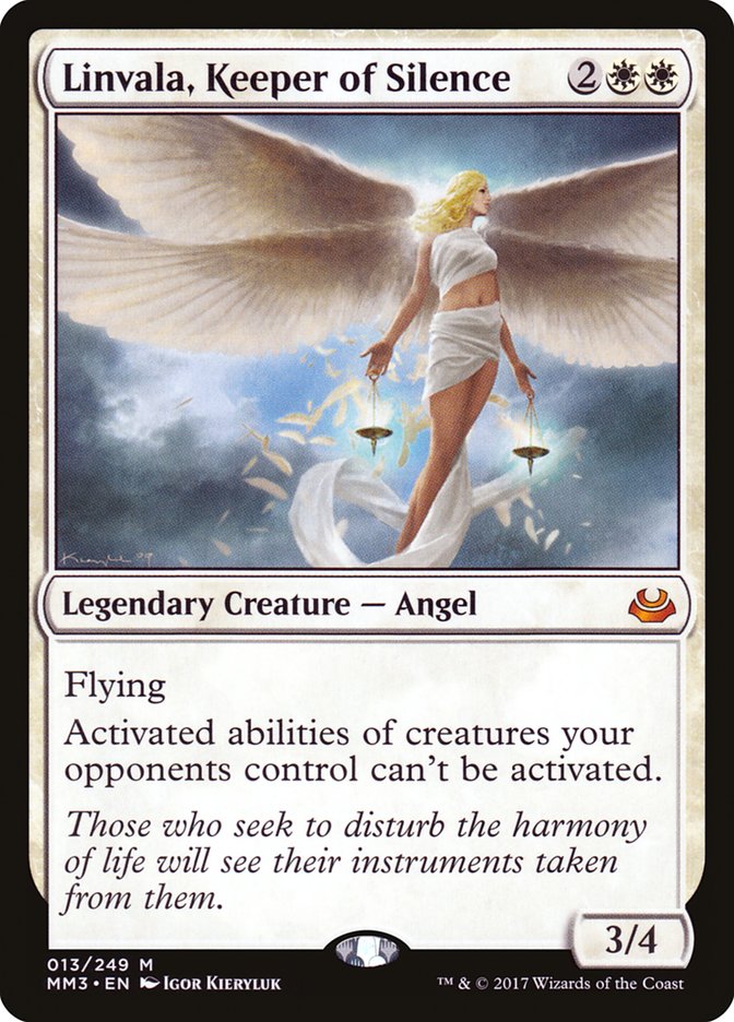 Linvala, Keeper of Silence (13) [Modern Masters 2017] | Odin's Place