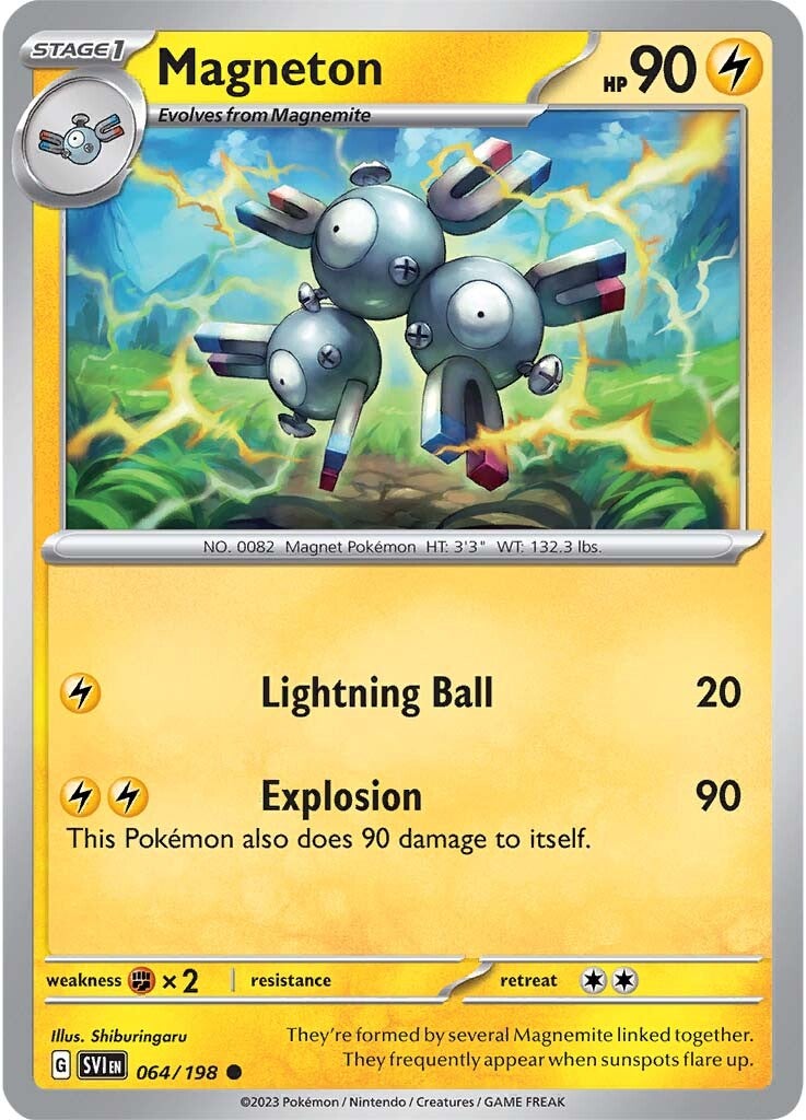 Magneton (064/198) [Scarlet & Violet: Base Set] | Odin's Place