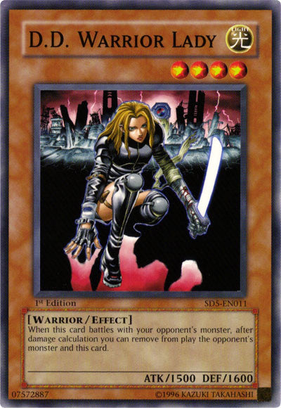 D.D. Warrior Lady [SD5-EN011] Common | Odin's Place
