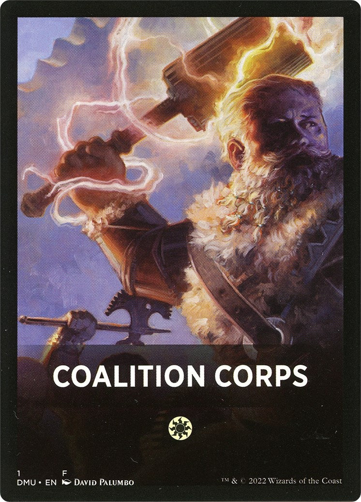 Coalition Corps Theme Card [Dominaria United Tokens] | Odin's Place
