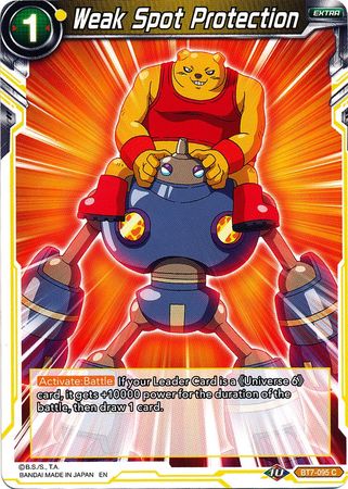 Weak Spot Protection (BT7-095) [Assault of the Saiyans] | Odin's Place