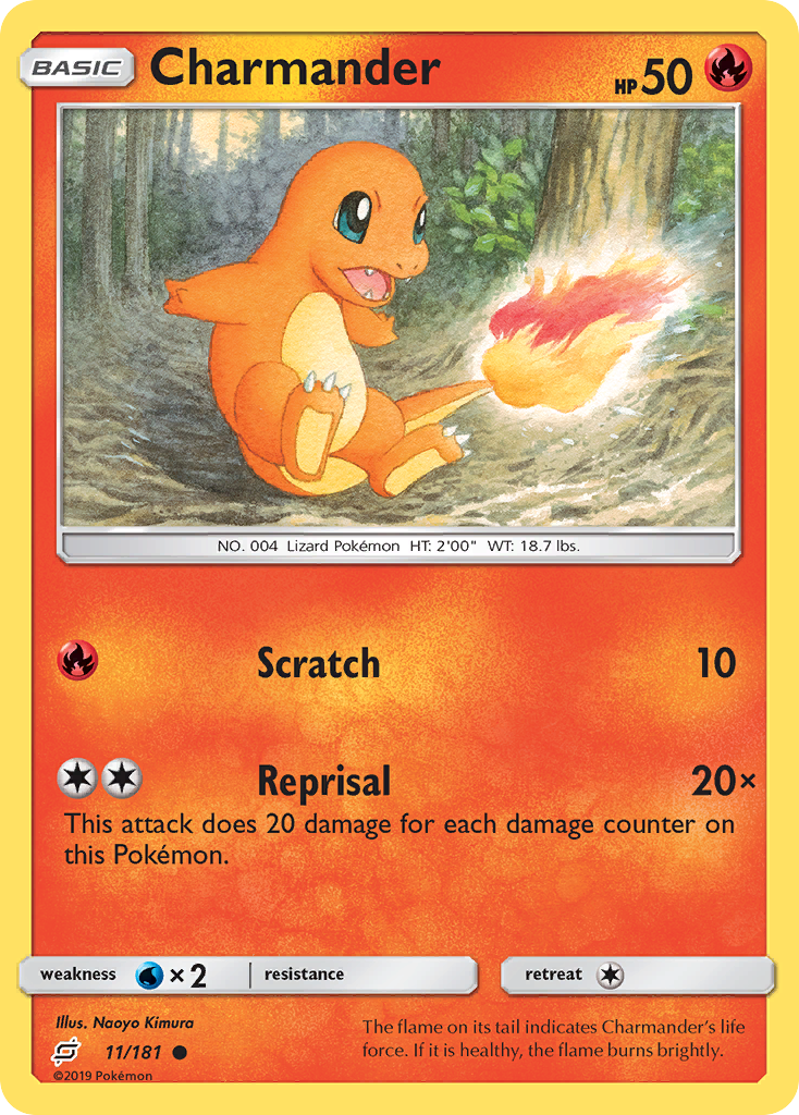 Charmander (11/181) [Sun & Moon: Team Up] | Odin's Place