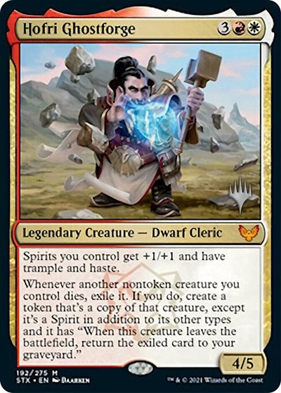 Hofri Ghostforge (Promo Pack) [Strixhaven: School of Mages Promos] | Odin's Place