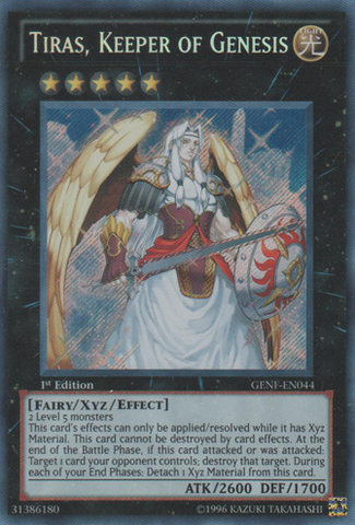 Tiras, Keeper of Genesis [GENF-EN044] Secret Rare | Odin's Place