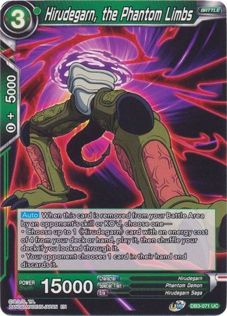 Hirudegarn, the Phantom Limbs (DB3-071) [Giant Force] | Odin's Place